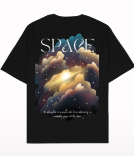 Space Oversized T-Shirt